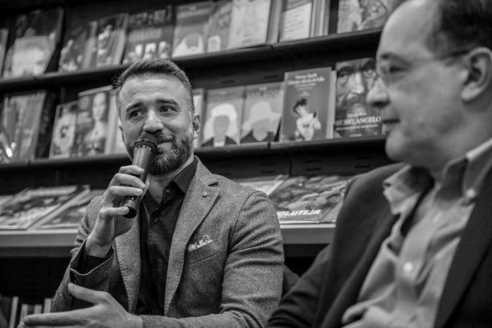 Antonio Lanzetta - Conferenza stampa: I figli del male - Feltrinelli Salerno