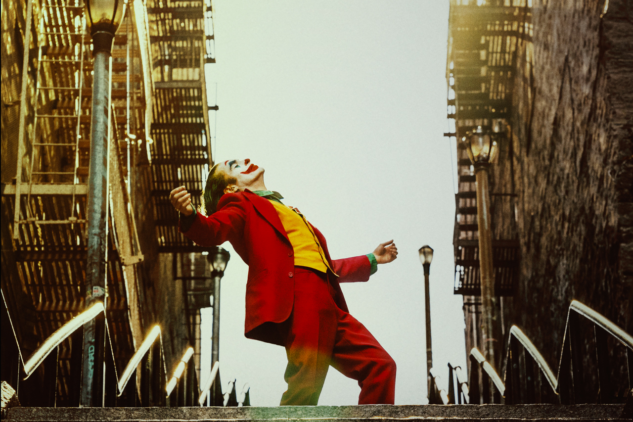 Joker: the result of unheeding society.