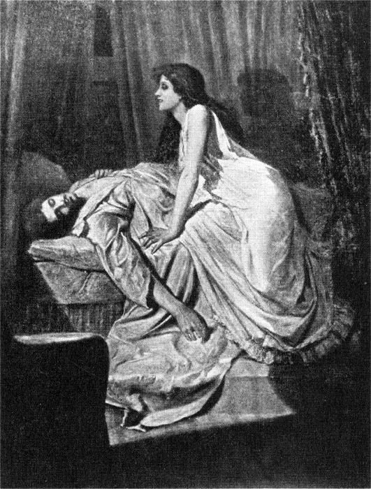 The Vampire (1897) by Philip Burne-Jones La curiosa morte Morton di Algernon Henry Blackwood – Draculea
