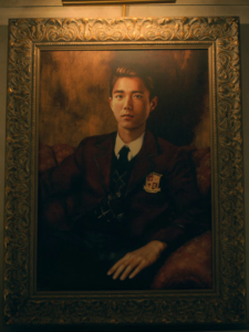 Th painting depicting Ben Hargreeves that appears in the last scene of season two of The Umbrella Academy