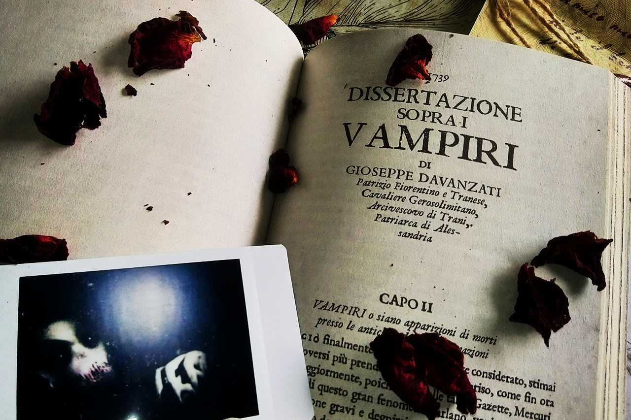 Dissertazione sopra i Vampiri di Giuseppe Davanzati – Draculea