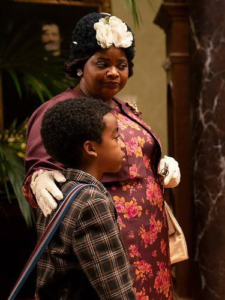 Octavia Spencer and Jahzir Bruno in The Witches