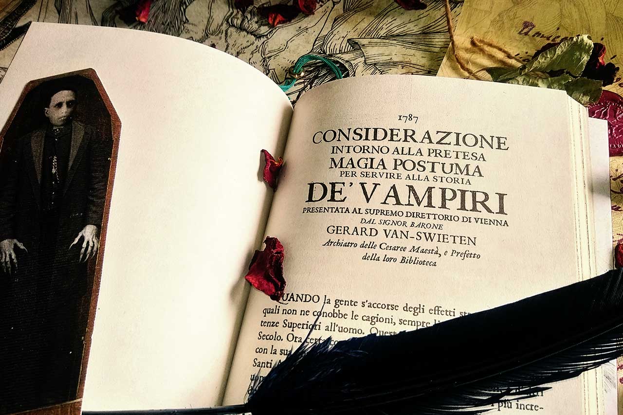 Considerazione intorno alla pretesa Magia Postuma per servire alla storia de’ Vampiri di Gerard Van-Swieten  – Draculea
