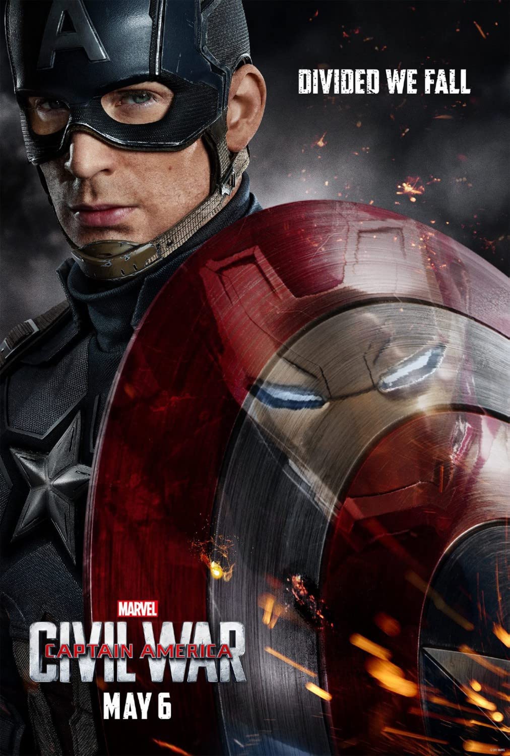 Captain America: Civil War (2016) Robert Downey Jr. and Chris Evans in Captain America: Civil War (2016)