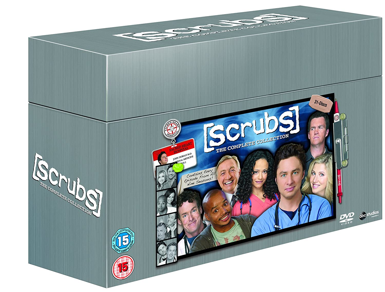 Scrubs The Complete Collection (Dvd Box) [Edizione: Paesi Bassi] [Edizione: Regno Unito]