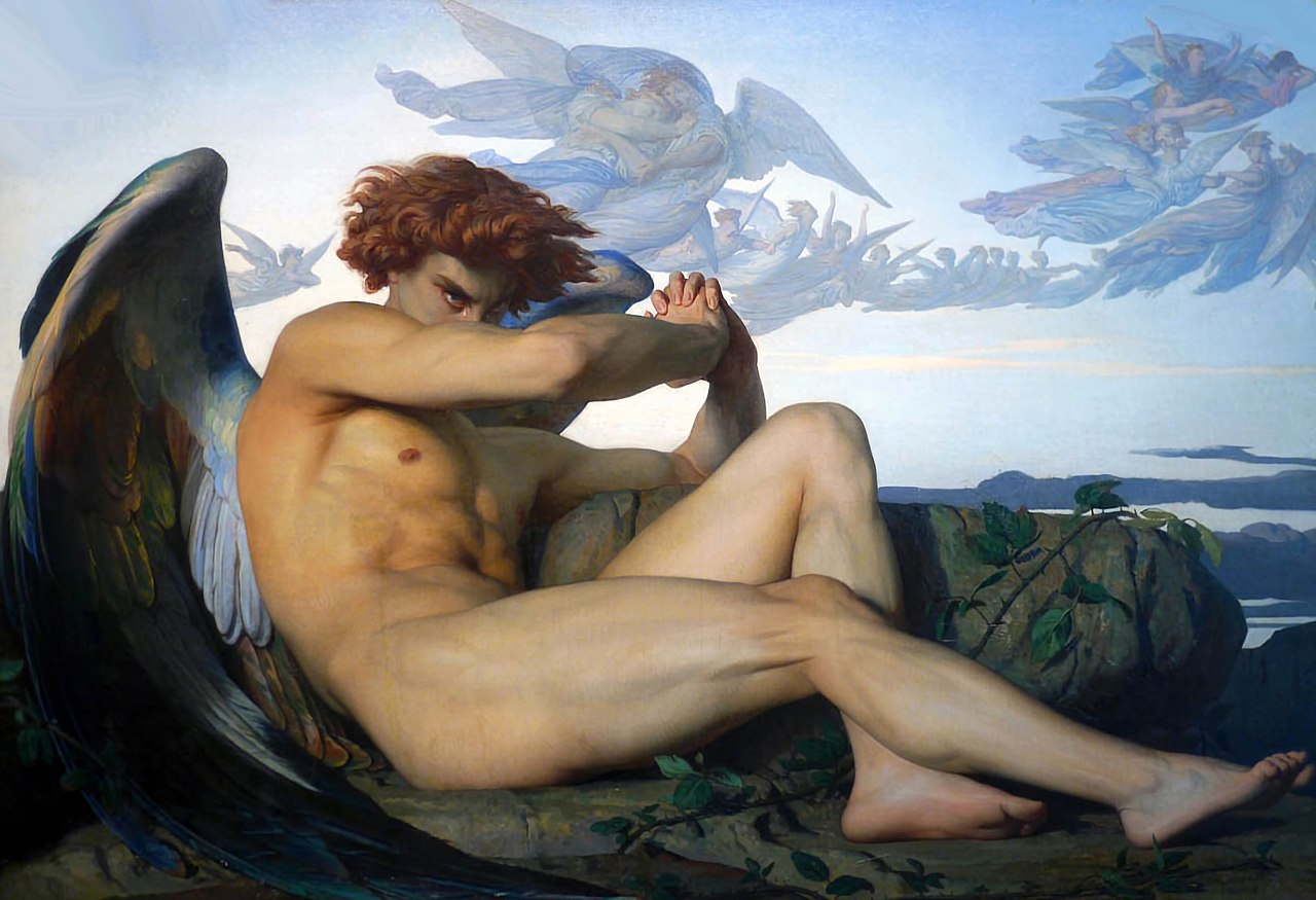 Fallen Angel by Alexandre Cabanel