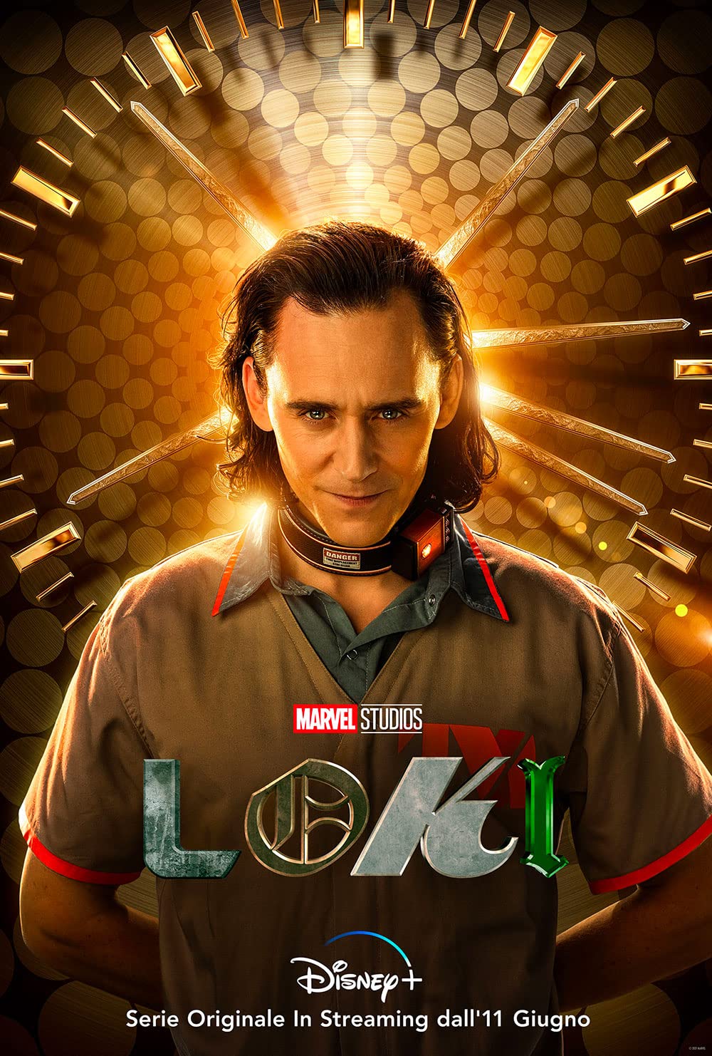 Tom Hiddleston in Loki (2021) - Poster Italia