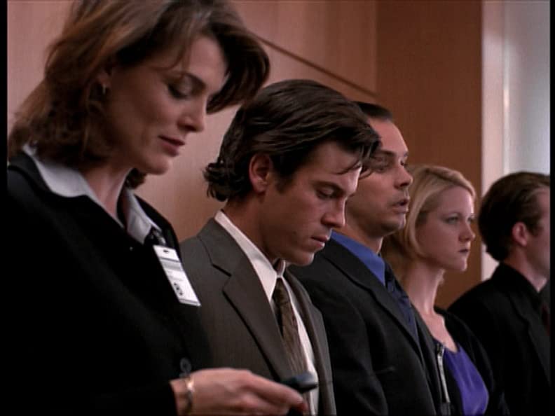 Thomas Burr, Christian Kane, and Stephanie Romanov in Angel (1999)
