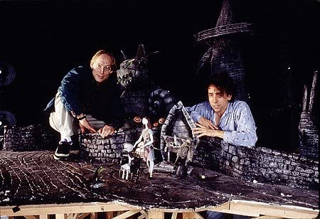 Tim Burton and Henry Selick in The Nightmare Before Christmas (1993)