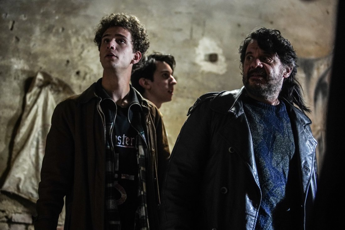 Tobia De Angelis, Pasquale Petrolo e Nicola Branchini in Il Mostro della Cripta