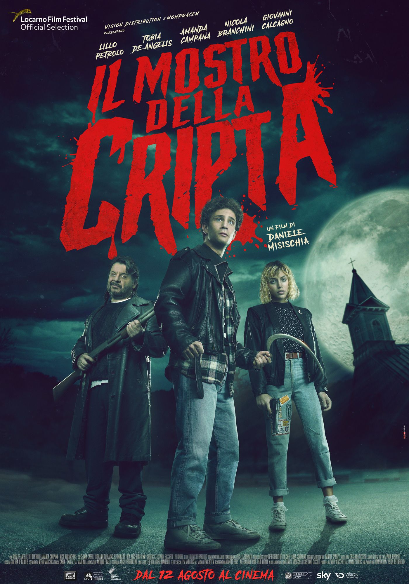 il mostro della cripta poster