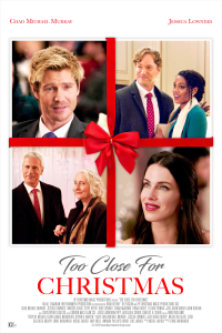 Too Close for Christmas promotional poster