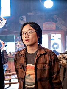 Jimmy O. Yang as Josh in Netflix Love Hard
