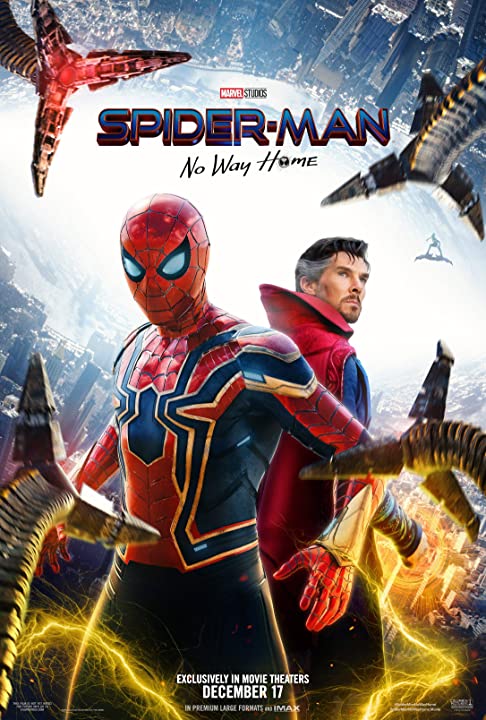 Willem Dafoe, Benedict Cumberbatch, and Tom Holland in Spider-Man: No Way Home (2021)