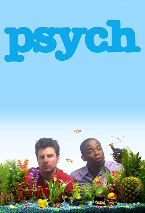 Dulé Hill and James Roday Rodriguez in Psych (2006)
