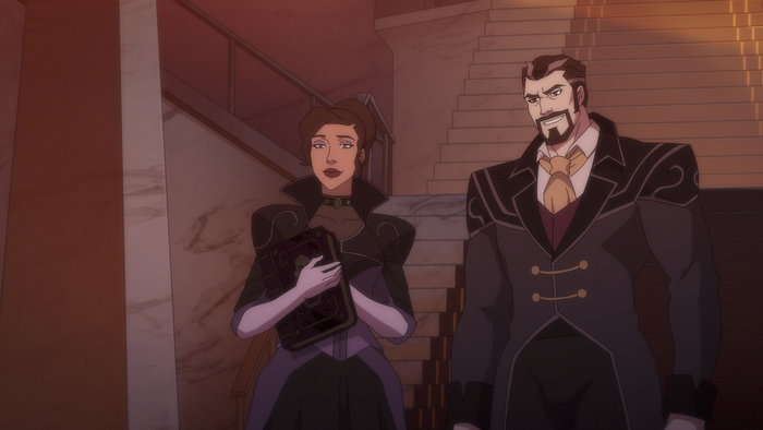 Grey Griffin (Delilah Briarwood), Matthew Mercer (Sylas Briarwood) - La legenda di Vox Machina