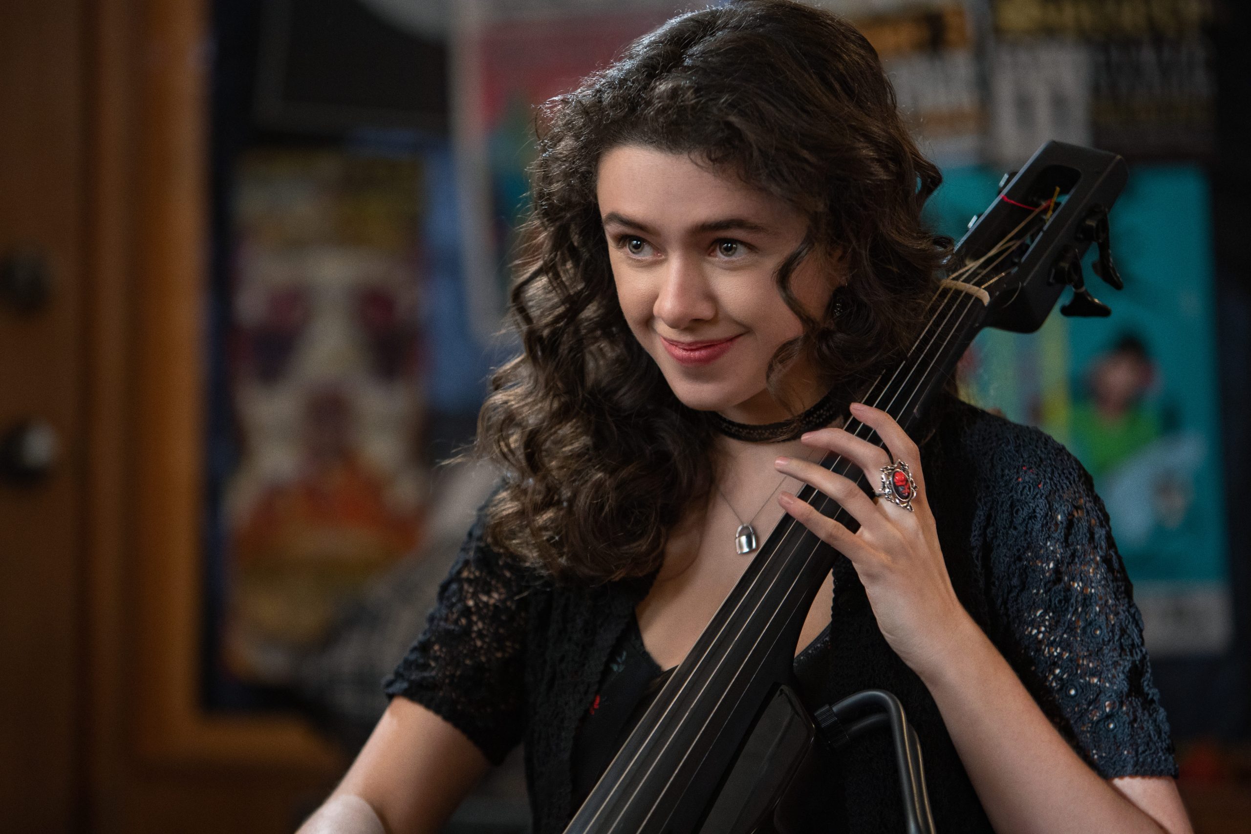 METAL LORDS, Isis Hainsworth as Emily. Photo Cr. Scott Patrick Green Netflix © 2022