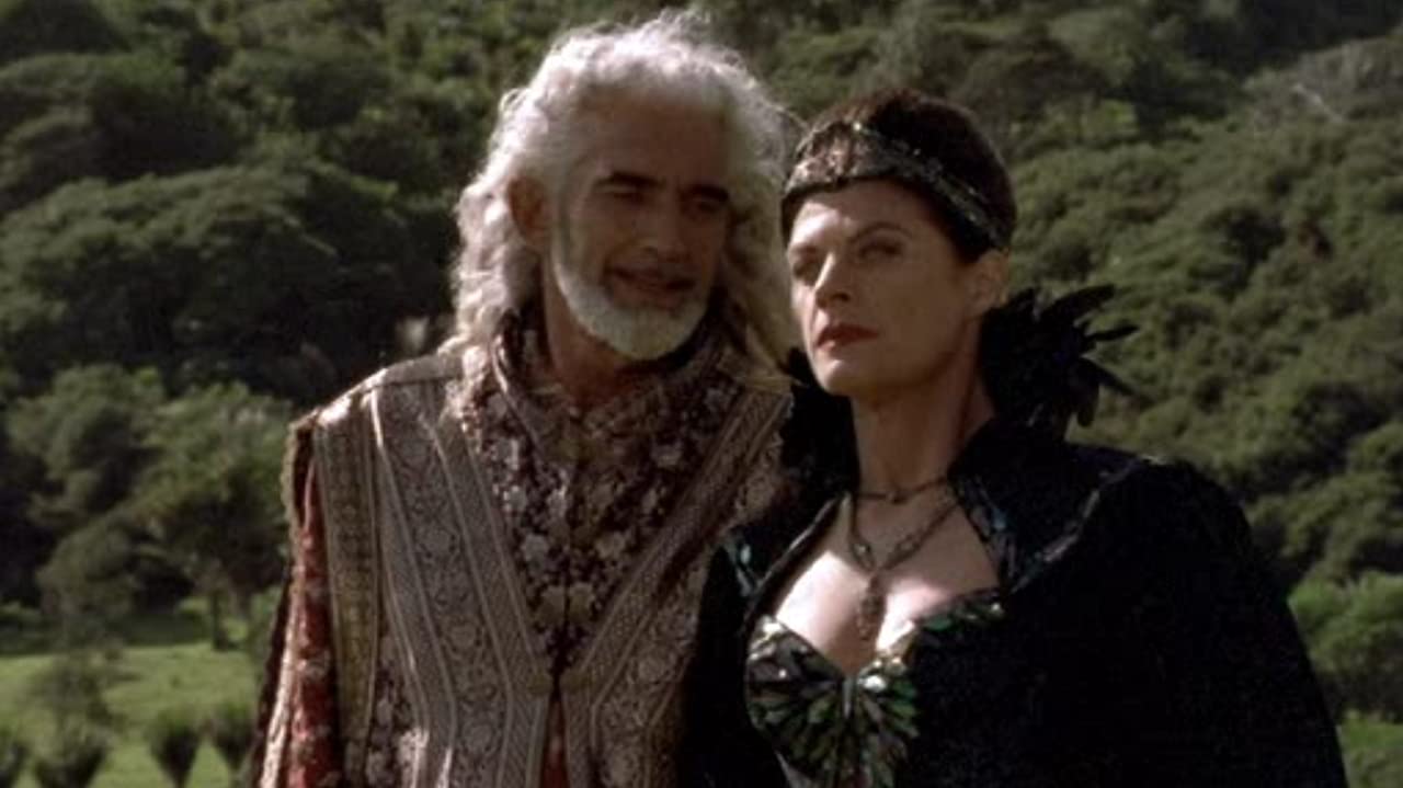 Meg Foster and Charles Keating in Hercules (1995)