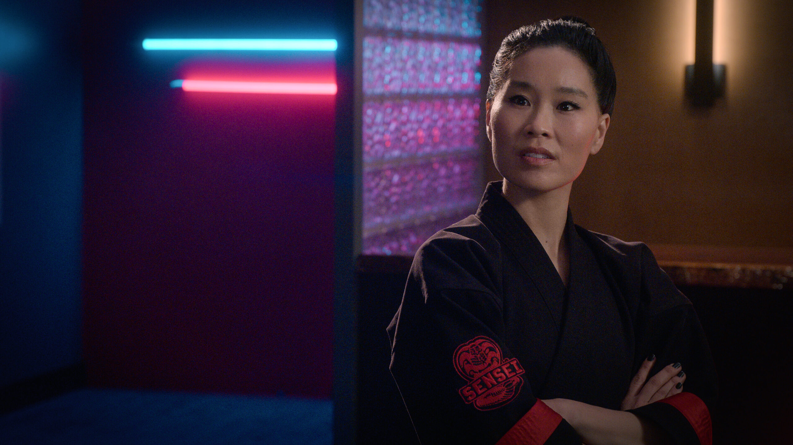 Cobra Kai. Alicia Hannah-Kim as Kim Da-Eun in Cobra Kai. Cr. Courtesy of Netflix © 2022
