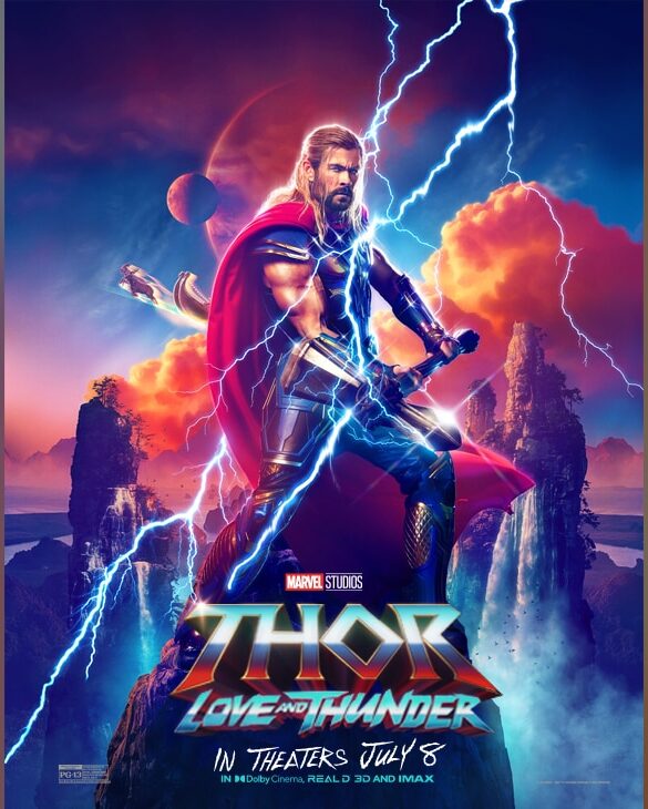 Chris Hemsworth in Thor: Love and Thunder (2022) - Poster