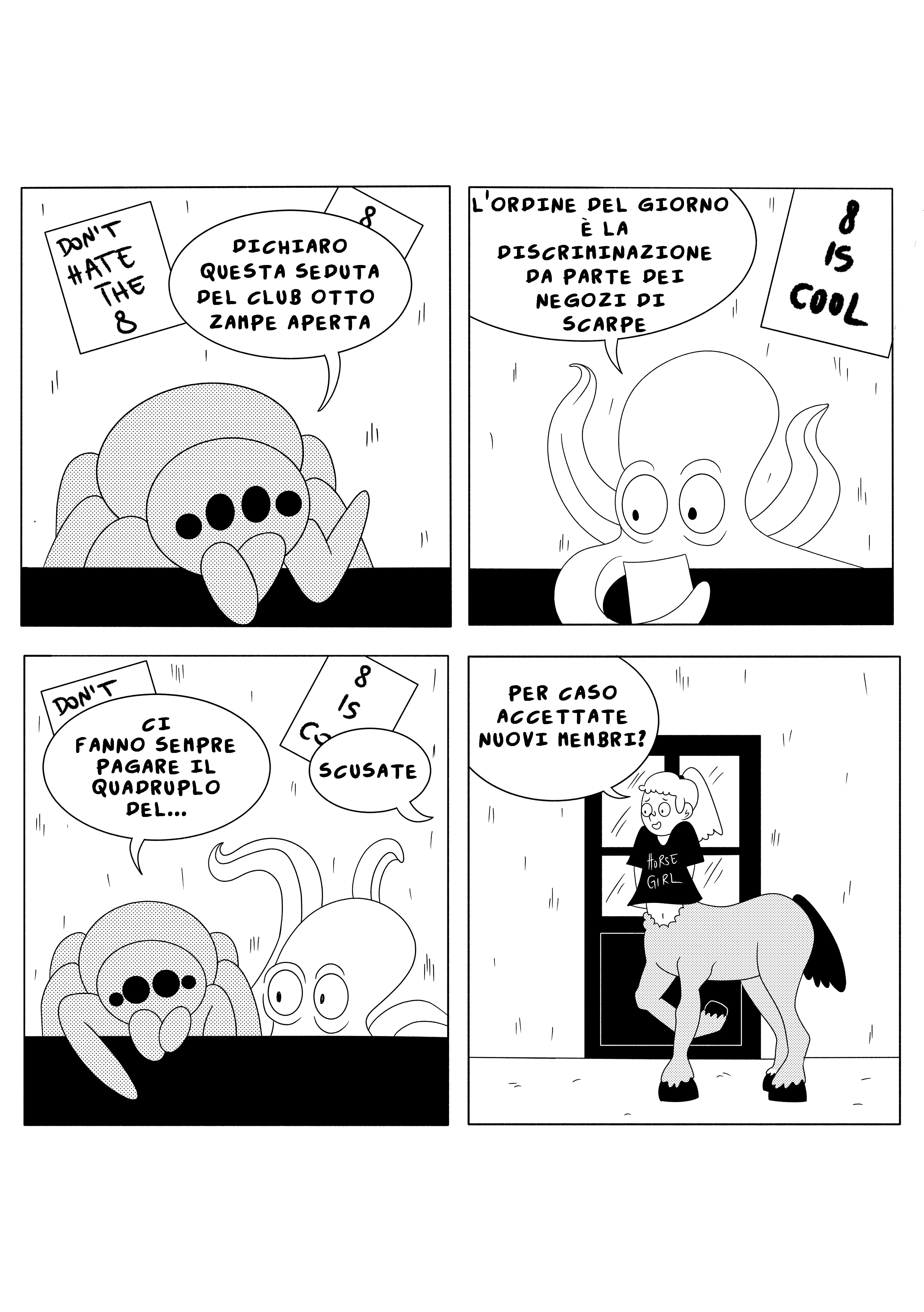 fumetto il club dell'8 
