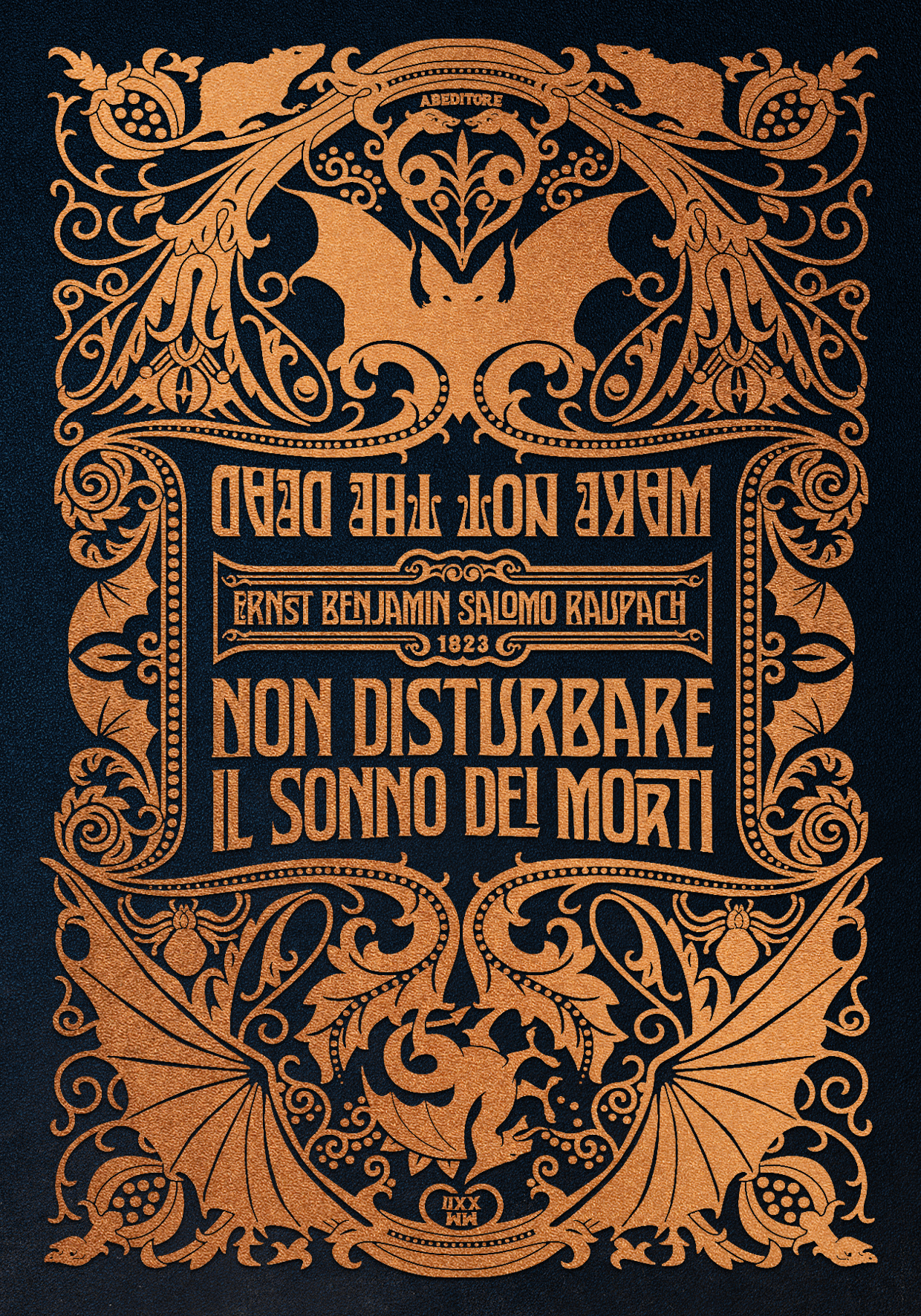 Non disturbare il sonno dei Morti di Ernst Benjamin Salomo Raupach