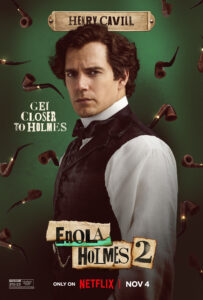 Enola Holmes 2. Louis Partridge as Tewkesbury. Cr. Alex Bailey/Netflix © 2022