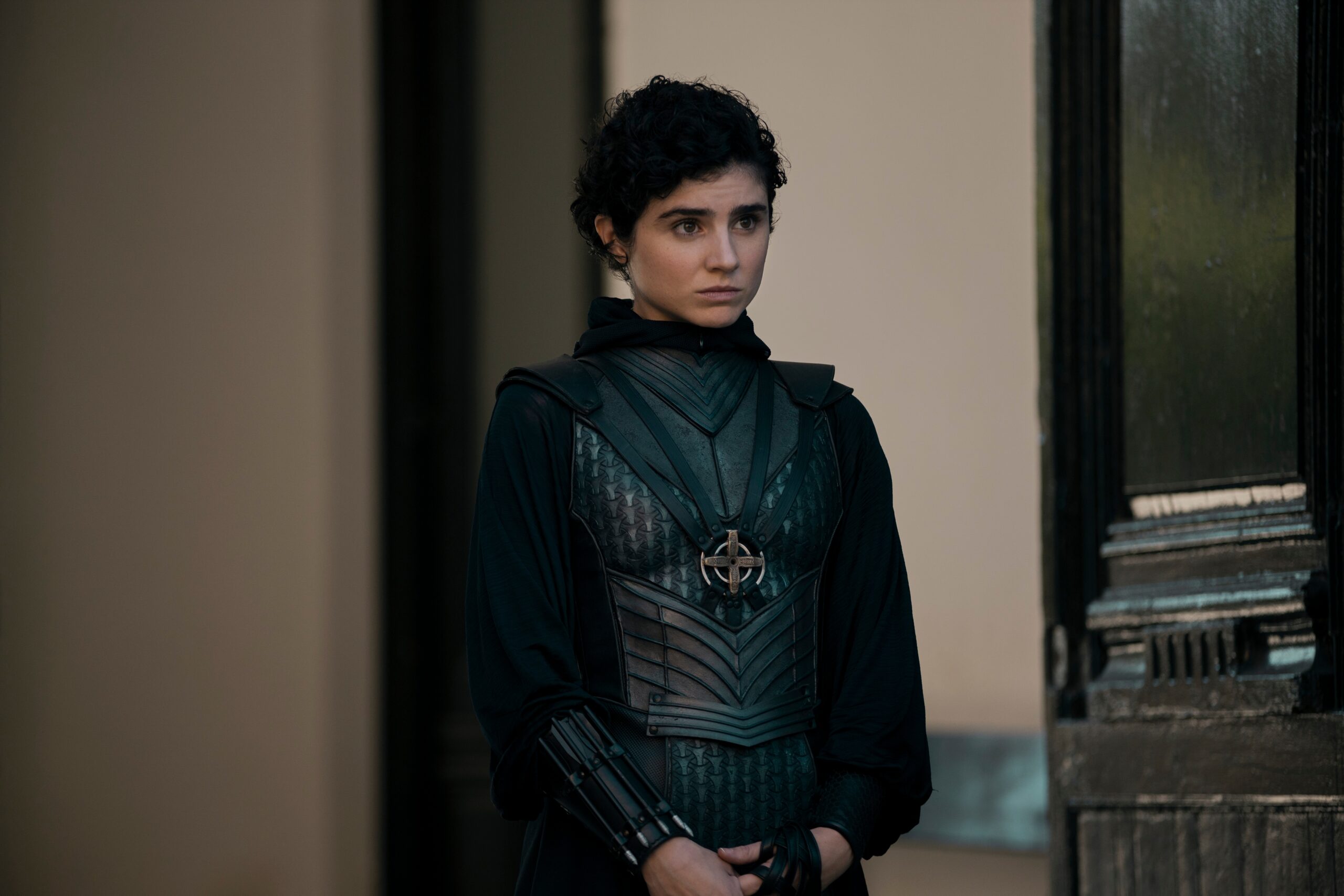 Warrior Nun. Olivia Delcán as Sister Camila in episode 206 of Warrior Nun. Cr. Manolo Pavón/Netflix © 2022