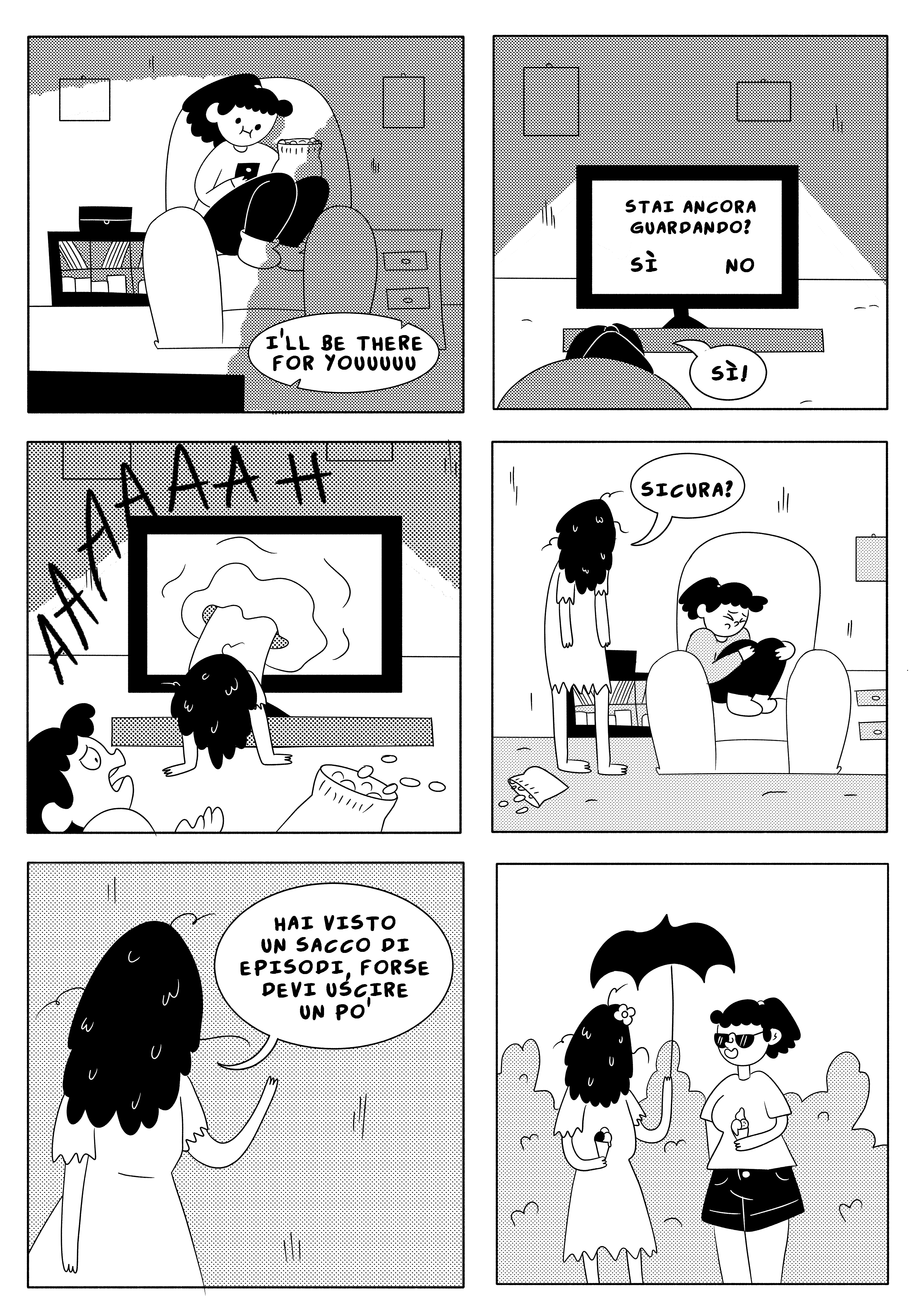 fumetto binge watching