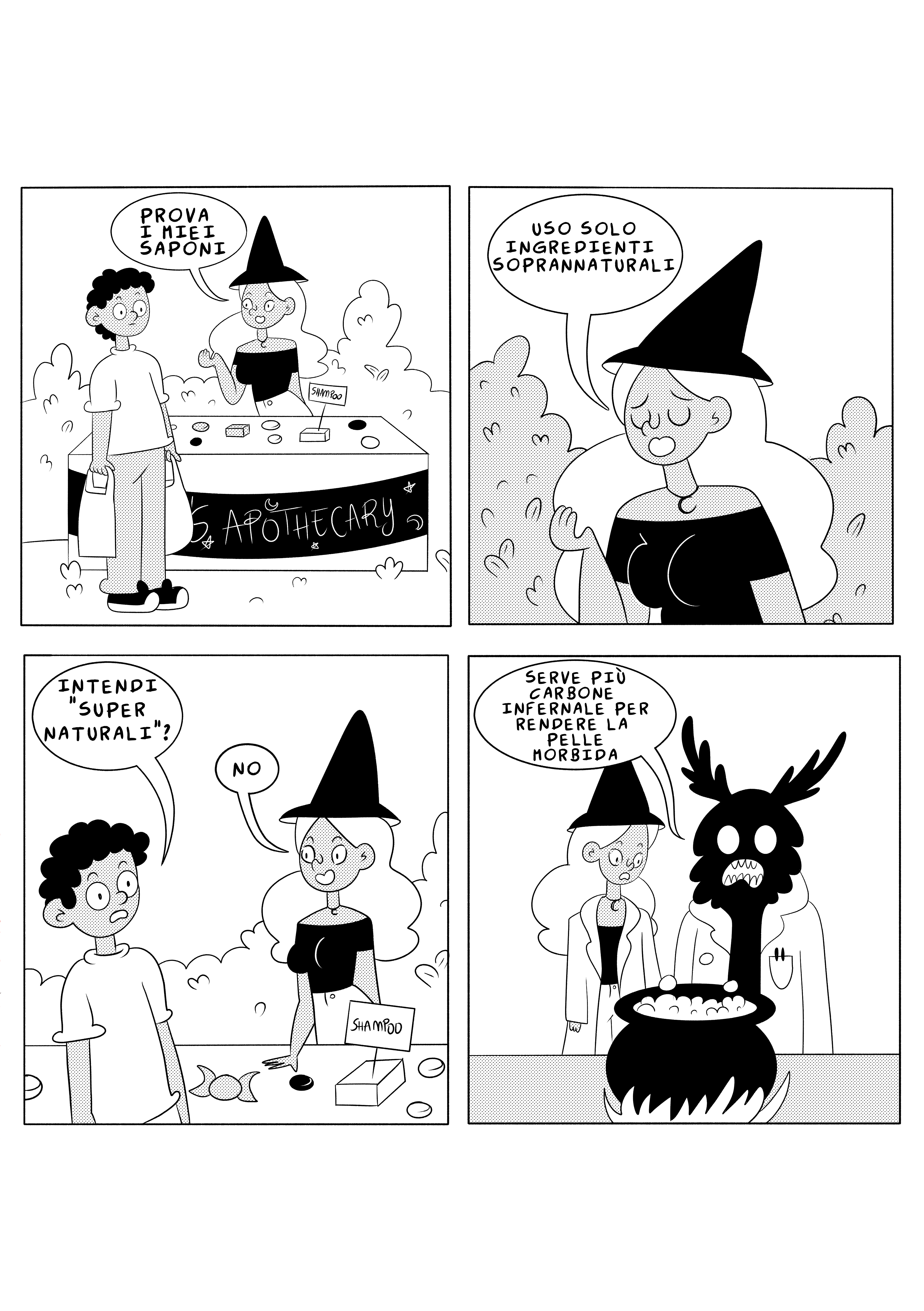 ingredienti naturali fumetto