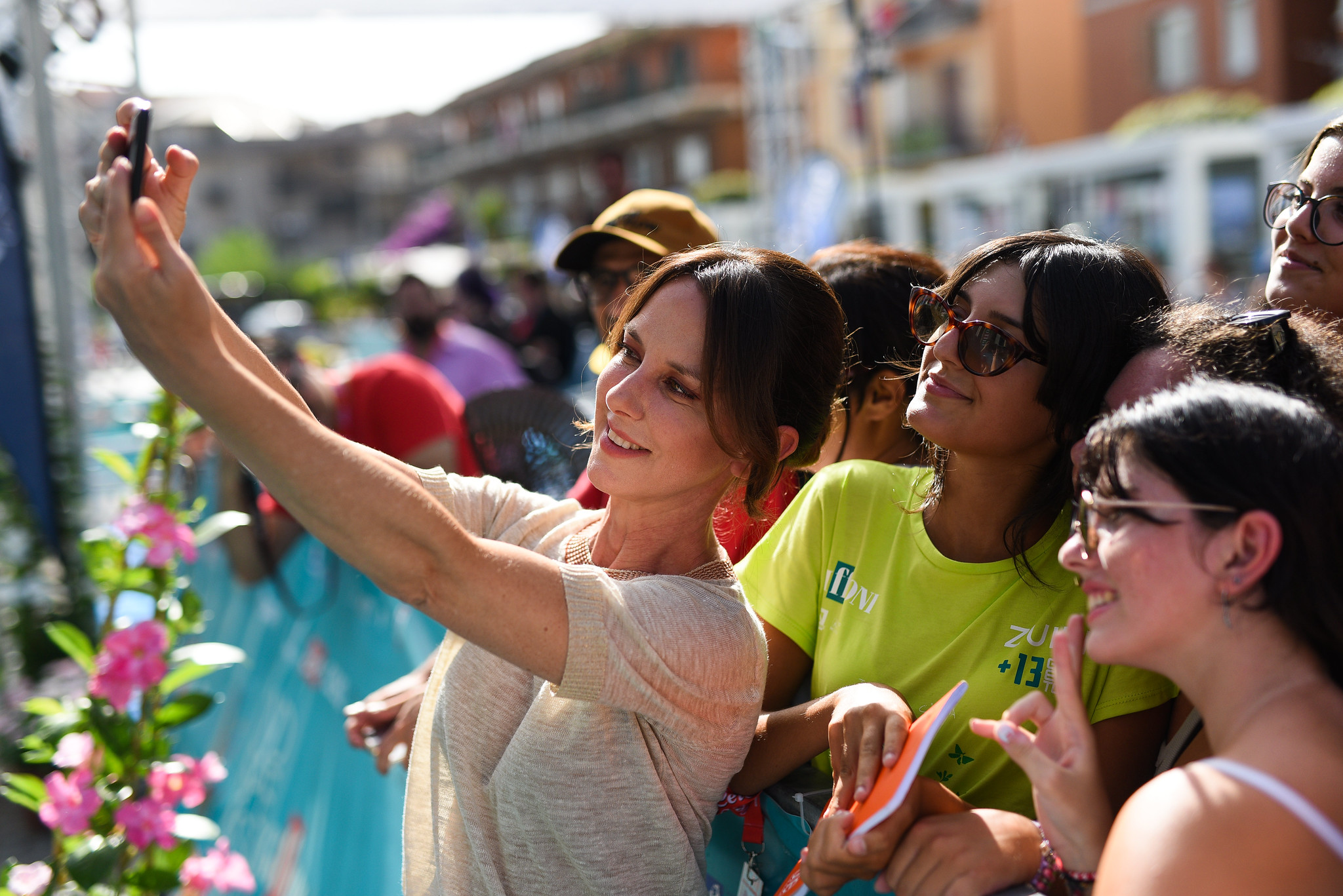 Caterina Guzzanti: “Giffoni è molto più di quanto mi aspettassi…”