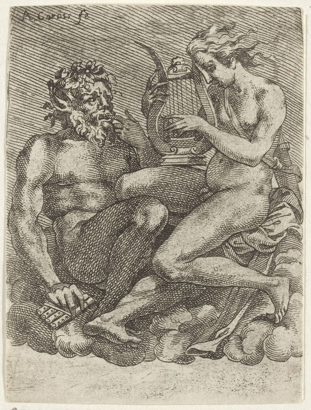 Pan e Ermafrodito
