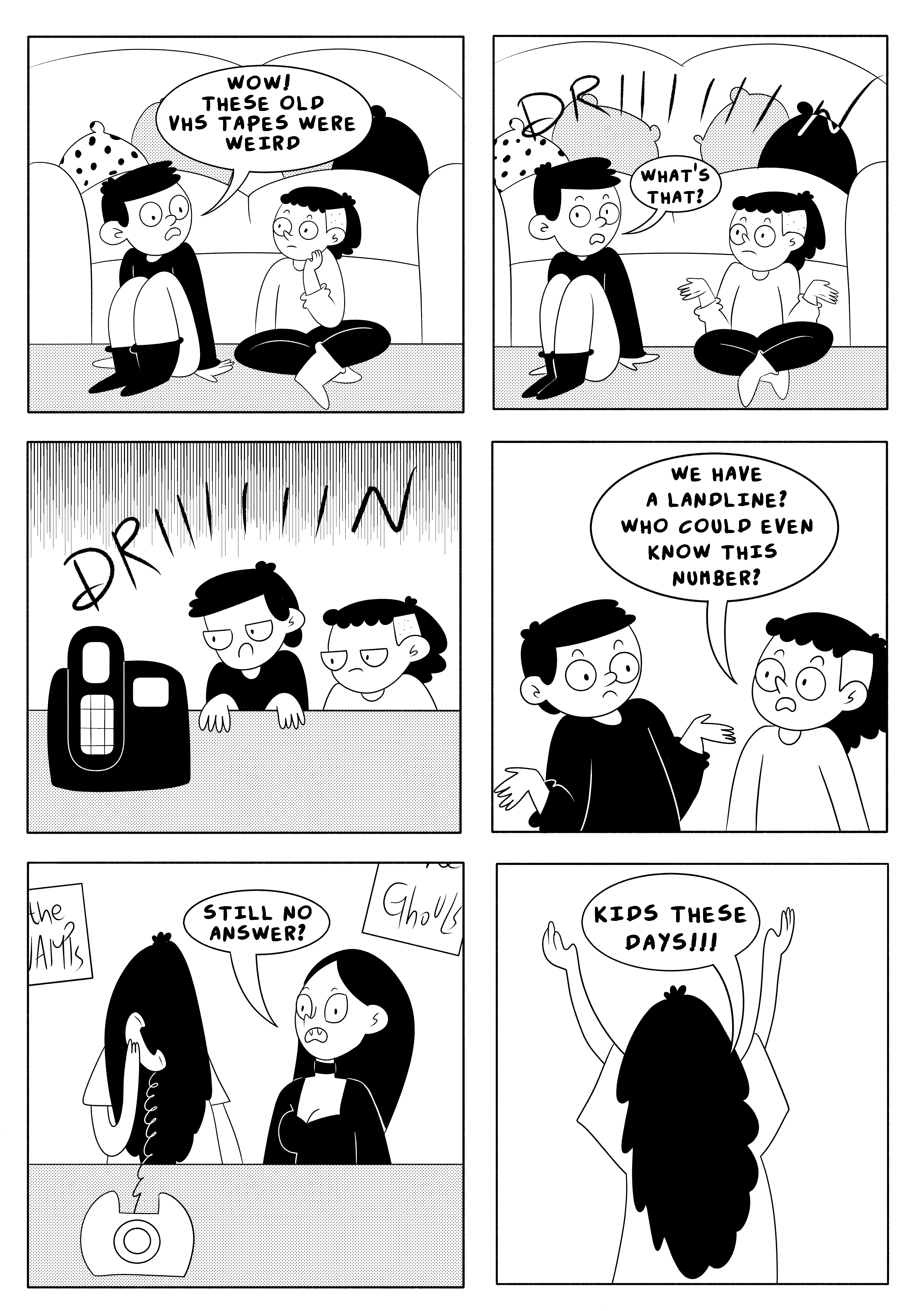 Landline comic
