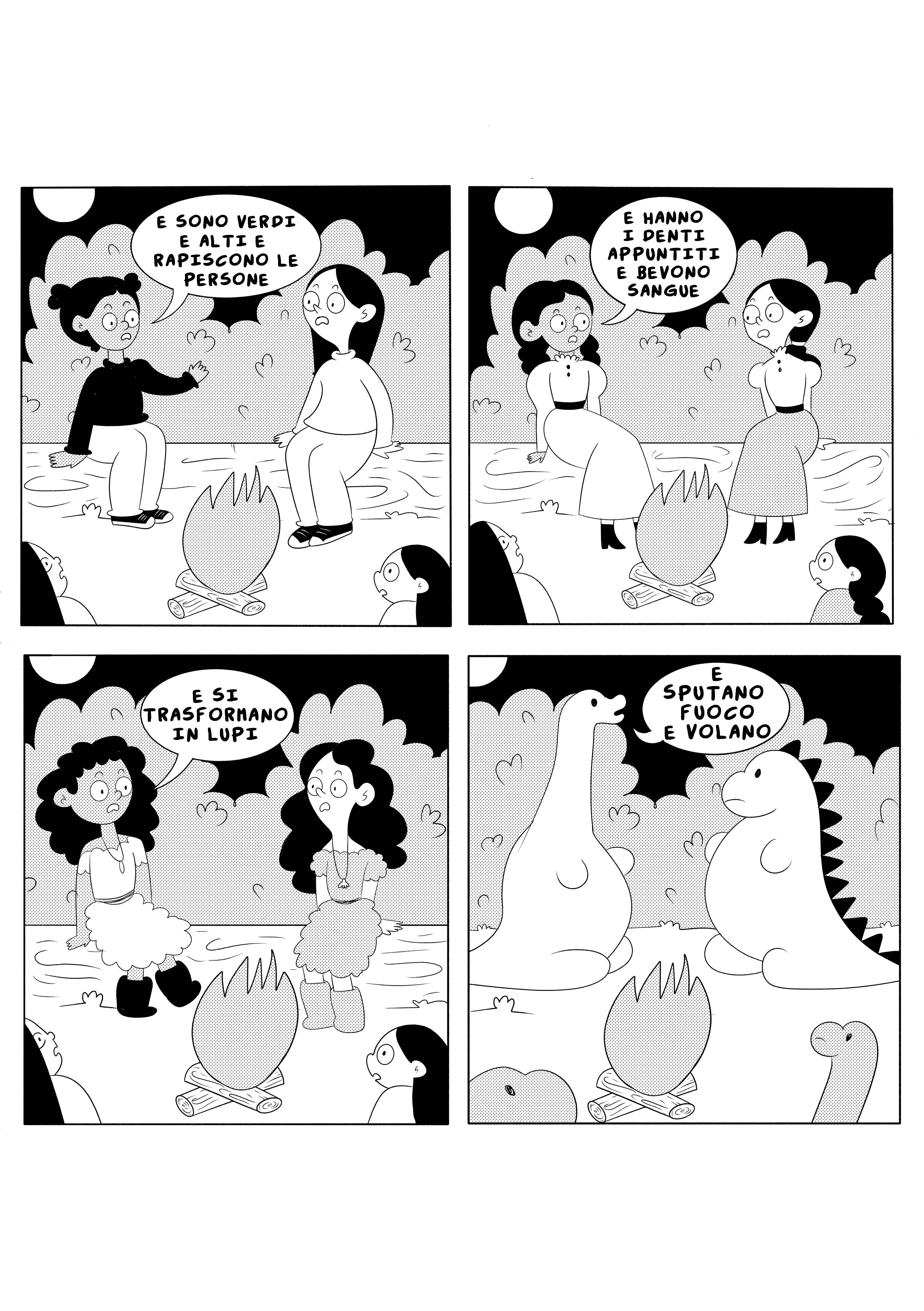 fumetto storie di paura