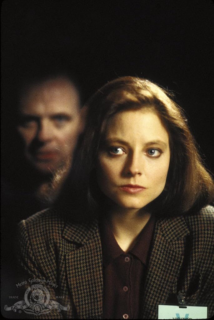 Jodie Foster and Anthony Hopkins in Il silenzio degli innocenti (1991)