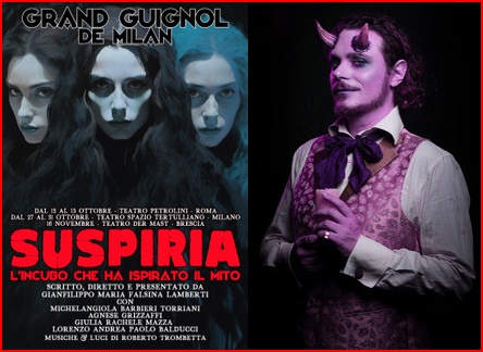 “Suspiria, l’incubo che ha ispirato il mito”, 16 novembre, Brescia