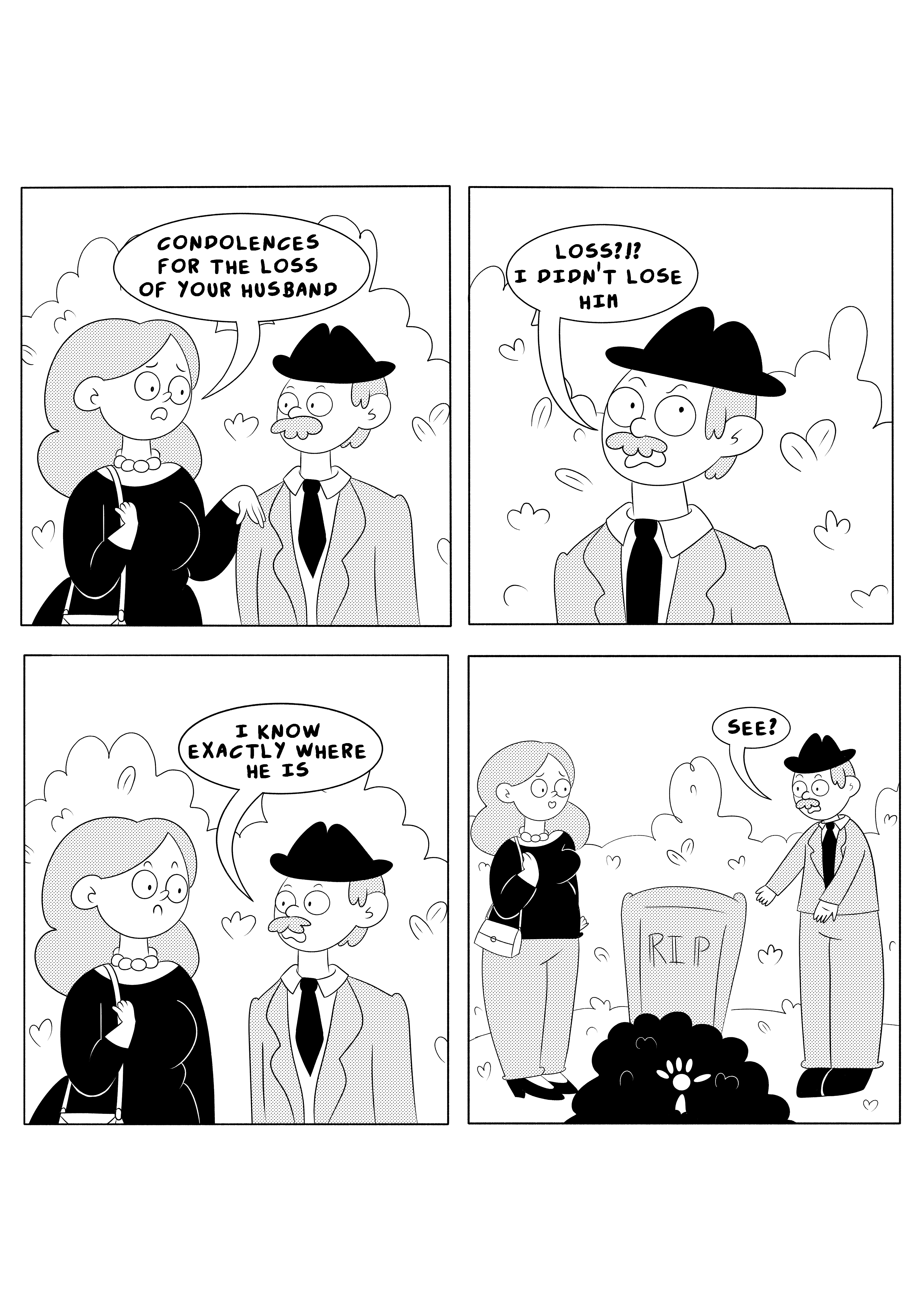 Condolences comic